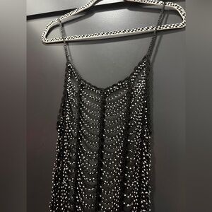 Black Beaded Dress